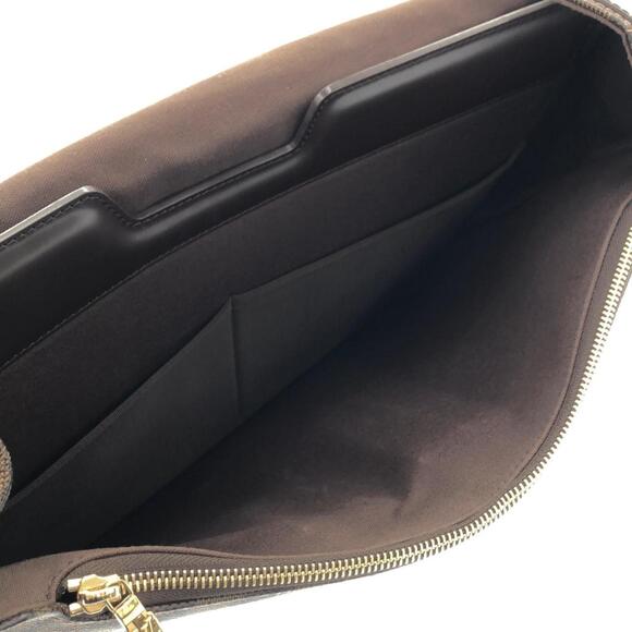 LOUIS VUITTON Authentic Brown Damier Shoulder Bag - Picture 6 of 6